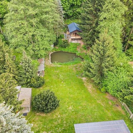 Апартаменты Tiny House Am Teich Garnsdorf Экстерьер фото