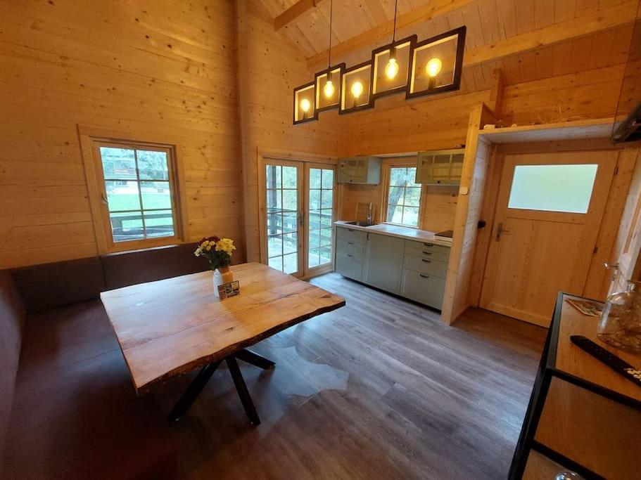 Апартаменты Tiny House Am Teich Garnsdorf Экстерьер фото