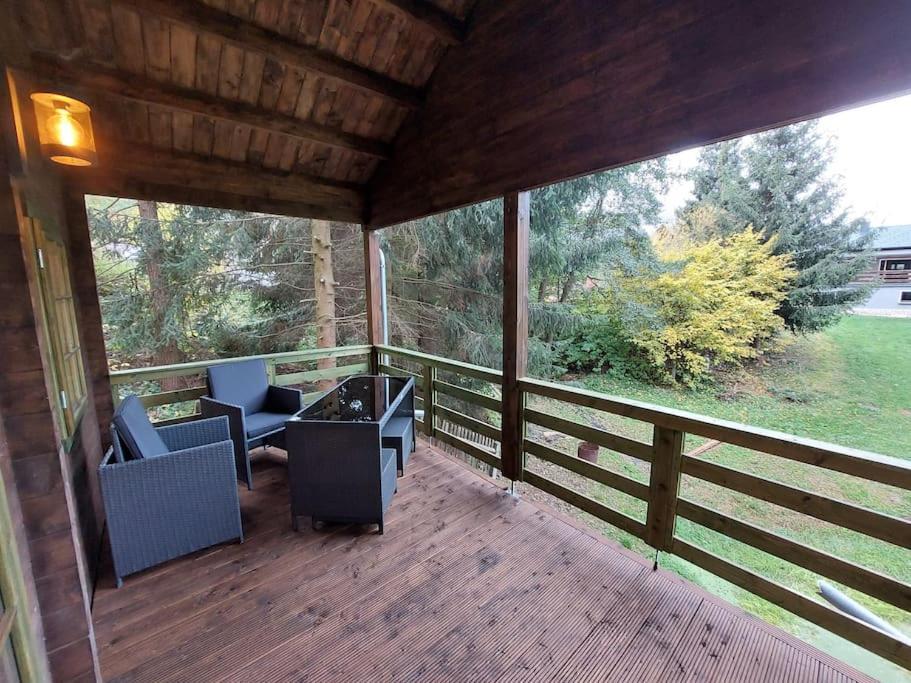 Апартаменты Tiny House Am Teich Garnsdorf Экстерьер фото