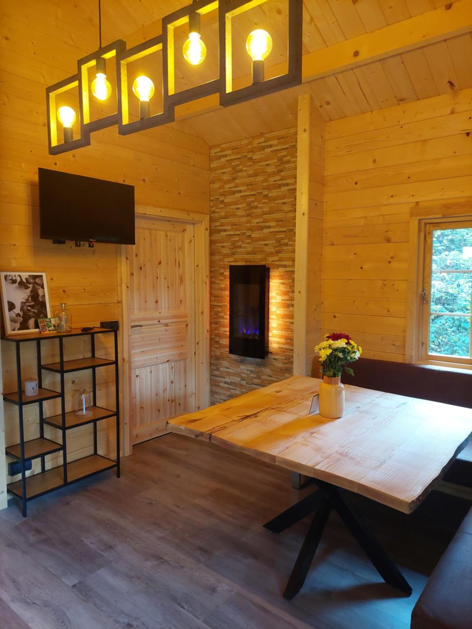 Апартаменты Tiny House Am Teich Garnsdorf Экстерьер фото